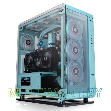Корпус Thermaltake Core P6 Tempered Glass Turquoise (CA-1V2-00MBWN-00)